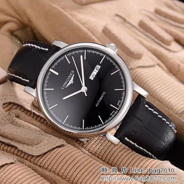 LONGINES浪琴 經典大三針 全自動機械 精品男士腕表 WSS0990
